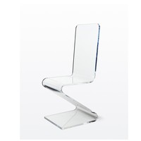 Chaise de salle à manger en acrylique chaise acrylique transparente