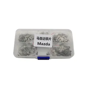 200PCS Maz24 마쓰다 자동 잠금 수리 액세서리 키트 자물쇠 도구 자동차 잠금 리드