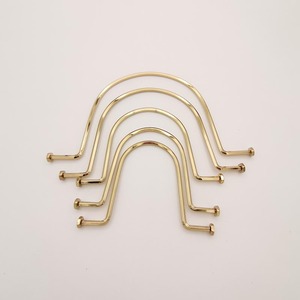Manico Semicircolare alla Moda <span class=keywords><strong>per</strong></span> <span class=keywords><strong>Borse</strong></span>, Manico in Metallo <span class=keywords><strong>per</strong></span> <span class=keywords><strong>Borse</strong></span> in <span class=keywords><strong>Pelle</strong></span>, Piccolo Ordine Minimo - Product Image 5