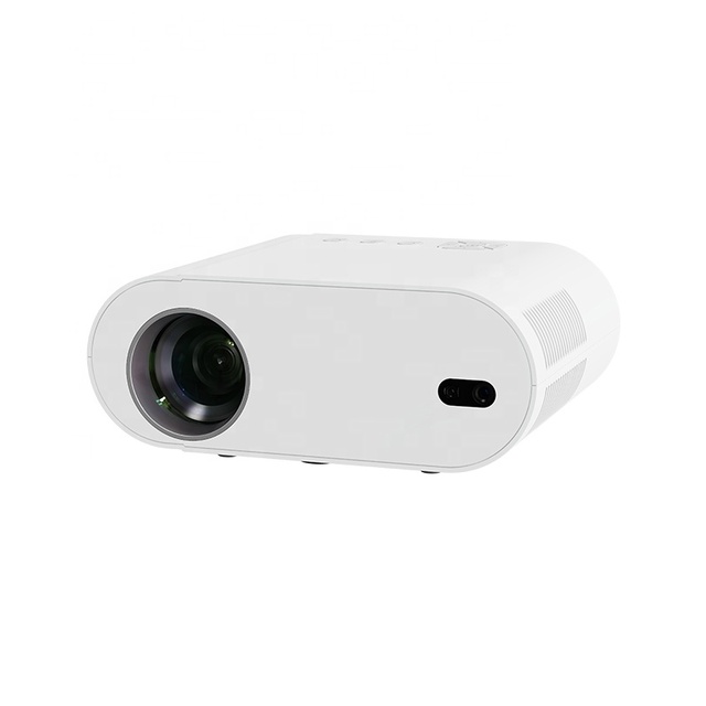 OEM Factory Android 11 System Mini Smart Projector 500ANSI Lumens Native 1080P Support 4K WiFi Portable Home Theater Beamer