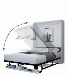 Meccanismo per letto a parete pieghevole verticale manuale in stile moderno BFP con connettore per divano - Product Image 1