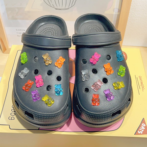 ชุดจี้ห้อยรองเท้ารูปหมีเยลลี่ใสขนาดเล็ก สีสันสดใส สำหรับเด็กและผู้หญิง - Product Image 4