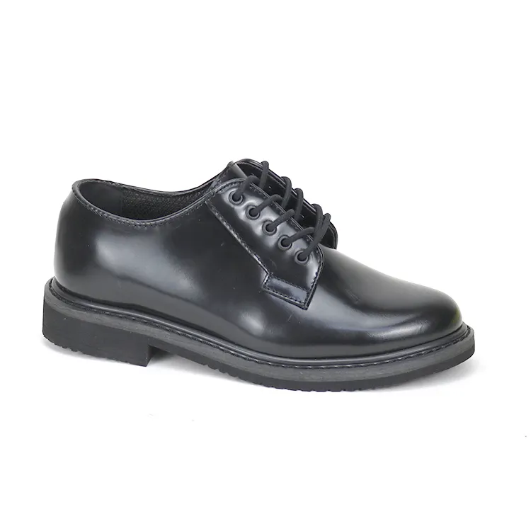 Goodyear welt gentleman safety shoes black low cut artificial leather rubber out sole safety shoes