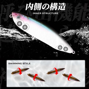 Promotion : Leurre Artificiel Coulant 3D <span class=keywords><strong>de</strong></span> 120mm et 32g pour Pêche en Mer, Truite, Carpe - Isca Artificial Pencil Pesca Wobblers - Product Image 3