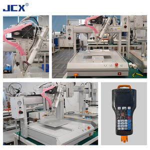 Cnc lập trình cánh tay <span class=keywords><strong>robot</strong></span> AB dính máy pha chế tự động 2 Thành phần keo bôi với độ chính xác cao cho LED - Product Image 3