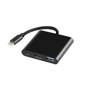 Convertisseur de câble 3 en 1 de type C vers USB C 3.0 pour Mac Air <span class=keywords><strong>Pro</strong></span> Huawei Mate <span class=keywords><strong>10</strong></span> Samsung S8 Plus - Product Image 4