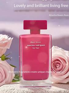 น้ำหอม Naxisu สำหรับผู้หญิงน้ำหอมข้ามพรมแดนมีไขมันสีแดงรูปทรงของเหลวสำหรับผู้หญิง - Product Image 3