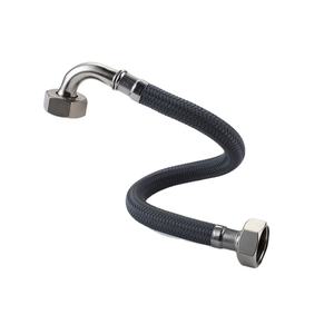 <span class=keywords><strong>Tuyau</strong></span> de raccordement d'eau <span class=keywords><strong>flexible</strong></span> en nylon gris avec intérieur en EPDM moderne <span class=keywords><strong>pour</strong></span> salle de bain, toilettes, <span class=keywords><strong>WC</strong></span>, coude tressé - Product Image 1