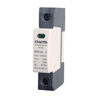 Dispositif de protection contre les surtensions LONG TAI SPD-40 T2 1P DC 1000VDC, coque bicolore, direct usine, solaire photovoltaïque, CE, montage sur rail DIN