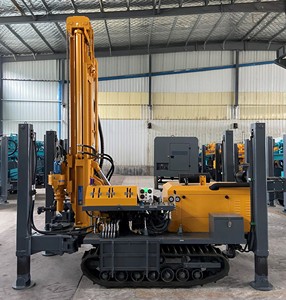 ZDSJ-350C 크롤러 장착 다기능 물 우물 드릴링 장비 공기 압축기가있는 DTH 드릴링 - Product Image 4