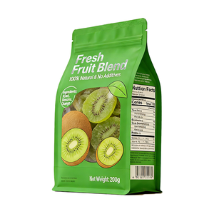 Pochette en papier kraft écologique imprimée <span class=keywords><strong>sur</strong></span> mesure avec fenêtre PLA pour emballage alimentaire bio, sac barrière compostable, vente en gros, approvisionnement en vrac - Product Image 2