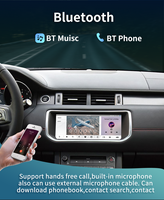 10.25 pouces Carplay Android 13 autoradio multimédia GPS lecteur de Navigation Auto DSP Carplay pour Land Rover Evoque 2012-2018