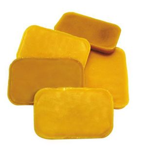 Emballage de <span class=keywords><strong>cire</strong></span> <span class=keywords><strong>d</strong></span>'<span class=keywords><strong>abeille</strong></span> naturelle jaune et blanche de qualité cosmétique - Product Image 1