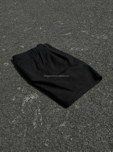 High Quality Men's Vintage <b>Shorts</b> Custom Loose Fit Wide Leg <b>Shorts</b> Street wear 100%cotton Casual <b>Shorts</b> for Men - Product Image 3
