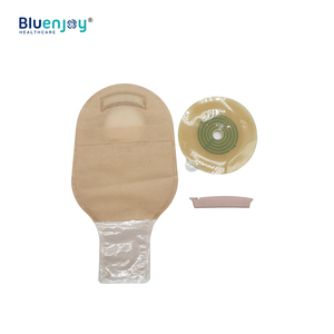 Sac BLUENJOY Colo/illeostomy, jetable, opaque, drainable, 55 - 60mm, sac de colostomie 30's pour colostomie exportateur d'usine - Product Image 6