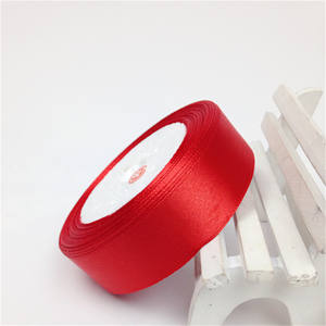 Listo para Enviar: <span class=keywords><strong>Cinta</strong></span> de Satén de una Sola Cara en Colores Sólidos, 1 Pulgada x 25 Yardas, para Rosas Eternas - Product Image 3