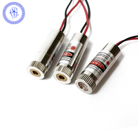 Module de Diode Laser, ligne de croix rouge 1mw, focalisation 3-5v 650nm classe 1