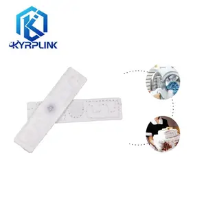 Flexible Textile Waterproof Laundry Tag Water Resistant UHF Laundry Tag Cheapest Price RFID Laundry Tag For Garment