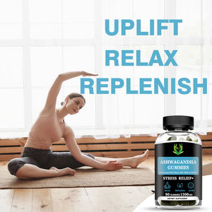 Gomas de raíz de Ashwagandha con sabor a fresa natural Fábrica personalizable Withanolide Rich Mood Uplifting Daily Mujeres embarazadas - Product Image 6