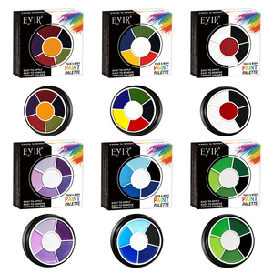 Paleta de Pintura Lavable para Rostro y Cuerpo, Crema Cosmética para Maquillaje de Halloween, Cosplay y Festivales - Product Image 1