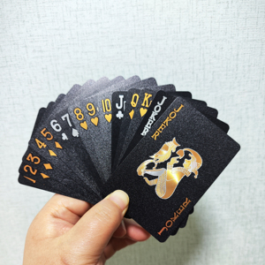 Cartes à jouer de poker imprimées avec logo en argent intelligent dernier modèle pour le marché européen Jogo De Baralho Pokerkarte Cartes jouer - Product Image 1