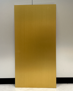 Tôle d'aluminium anodisé brossé gris 5052 3003 de 0,21 à 6 mm avec finition AA20 brossée pour revêtement de plafond, de mur et d'ascenseur commercial - Product Image 2