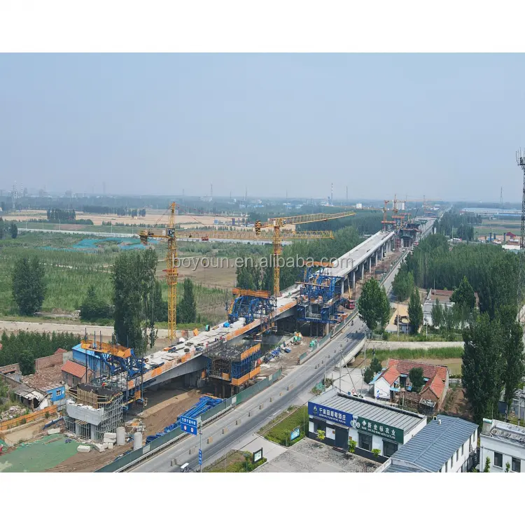 Cetakan pelancong jembatan beton cor-in-situ