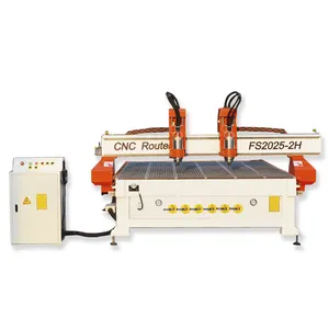 Routeur cnc plus populaire 1325, pour le travail du bois, multi-broches