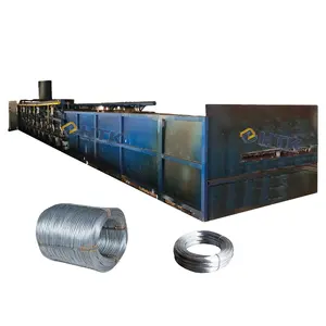 North china of Hebei electro galvanizing machine / zinc plating plant/galvanized wire production line