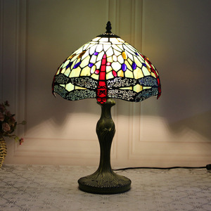 <span class=keywords><strong>Lampe</strong></span> <span class=keywords><strong>libellule</strong></span> européenne de luxe, style rétro créatif, lumière pour Table de nuit, pour bureau, collection - Product Image 4