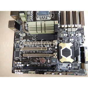 100% làm việc Sabertooth X58 Máy tính để bàn bo mạch chủ với <span class=keywords><strong>DDR3</strong></span> SATA A55 Chipset cho l5639 X5650 tân trang và sử dụng - Product Image 2