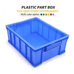 ZNPB007 वेयरहाउस पिकिंग प्लास्टिक स्टैकेबल छोटे पार्ट्स स्टोरेज बिन बॉक्स