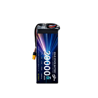 Baterai Drone Semi Solid State 4S 20000mAh 14.8V 296Wh Paket Daya Lithium Ion untuk UAS FPV