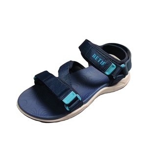 Sandalias de <span class=keywords><strong>Hombre</strong></span> Modernas y Elegantes, Minimalistas, con Bloques de Color, Ajustables, con Doble Correa y Velcro, Suela Antideslizante y Abrebotellas - Product Image 1