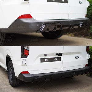 Kit de carrosserie noir brillant de nouvelle conception pour <span class=keywords><strong>Ford</strong></span> <span class=keywords><strong>Transit</strong></span>, jupe latérale, lèvre avant et arrière, couteau à air, accessoires extérieurs - Product Image 4