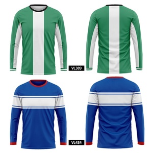 Wholesale Quick Dry Polyester <strong>RedT</strong>-<strong>shirt</strong> Custom Sublimation Breathable Plus Size Long Sleeve Round Neck t <strong>Shirt</strong> VL412 - Product Image 3