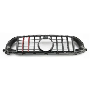 Grille d'admission d'air de Style B en Fiber de carbone E63 pour Mercedes Benz classe E W213 LCI E63 AMG Grille finie de pare-chocs avant