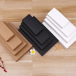 Cheap Eco Friendly <strong>Brown</strong> Kraft Paper White and Black Folding Drawer Sliding <strong>Gift</strong> <strong>Box</strong> - Product Image 6