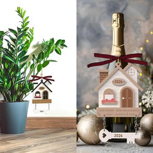 Nuevo Adorno para el Hogar 2026 - Regalos de Inauguración para el Primer Hogar, Regalo de Bienvenida para Parejas Propietarias de Casas Nuevas, Ideas - Product Image 5