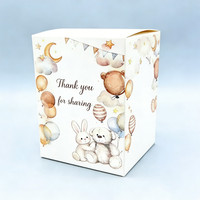 Caja Ciega de Cartón Blanco Personalizada con Forro de Esponja y Laminación Mate para Envasado de Dulces, Cosméticos, Velas, Alimentos y Bebidas
