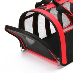 Pauljet Mesh Pet Carrier <b>Small</b> S Breathable Foldable <b>Backpack</b> For Dog Cat Travel Portable With Side Pocket - Product Image 3