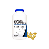 Creatina Monohidrato en Polvo Chumita, Dosis de 5g, Sin Sabor, Gestión de Energía y Crecimiento Muscular para Adultos