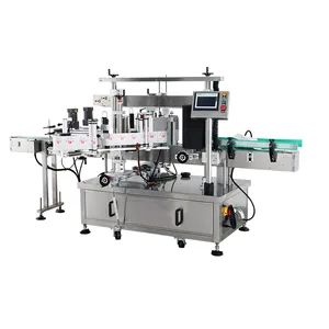 Fully automatic double-side labeling machine for laundry detergent double-side labeling
