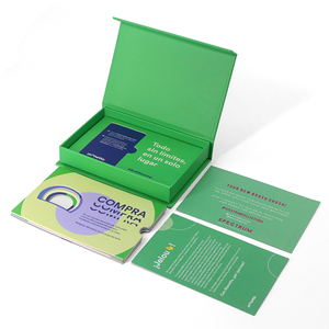 Custom printed business trading VIP creditcard credit card boxes luxury greeting giftcard gift card packaging box