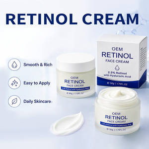 Kem dưỡng da mặt Retinol Hyaluronic Acid OEM 50g, chống nhăn, dưỡng ẩm, làm săn chắc, nâng cơ dành cho nữ - Product Image 2