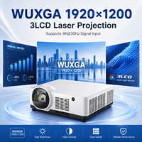 Projecteur laser professionnel à courte focale 6000 lumens WUXGA 1920x1200 3LCD pour l'éducation et les entreprises