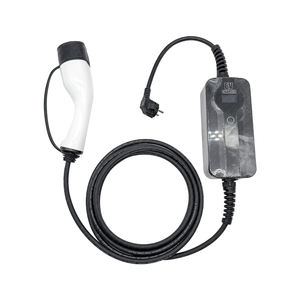 Kabel pengisi daya EU, colokan EU, dapat disesuaikan, layar LED 8A/16A, kabel pengisian daya tipe 2 1 fase EV dengan colokan pengisian EU untuk kendaraan listrik - Product Image 3