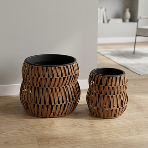 Panier de jardinage sablé en plastique léger sculpté à la main, durable et écologique, pour décoration extérieure – Offre Spéciale - Product Image 6