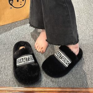 Baotou Maomao – Chaussons mi-ouverts tendance pour femme, style montant, chauds et confortables pour l'automne et l'hiver - Product Image 4