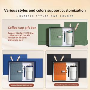 Coffret Cadeau d'Affaires en Gros : Carnet Personnalisé avec Stylo et Bouteille d'Eau 3-en-1 pour Fournitures de Bureau – Lot d'Entreprise en Vrac - Product Image 3